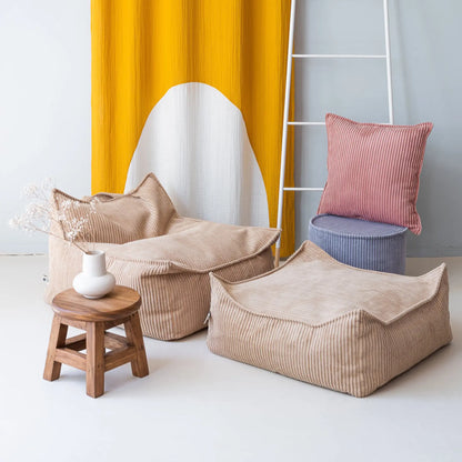 Wigiwama Sittpuff Fyrkantig, Brown Sugar