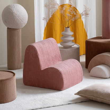 Wigiwama Cloud Barnfåtölj, Pink Mousse