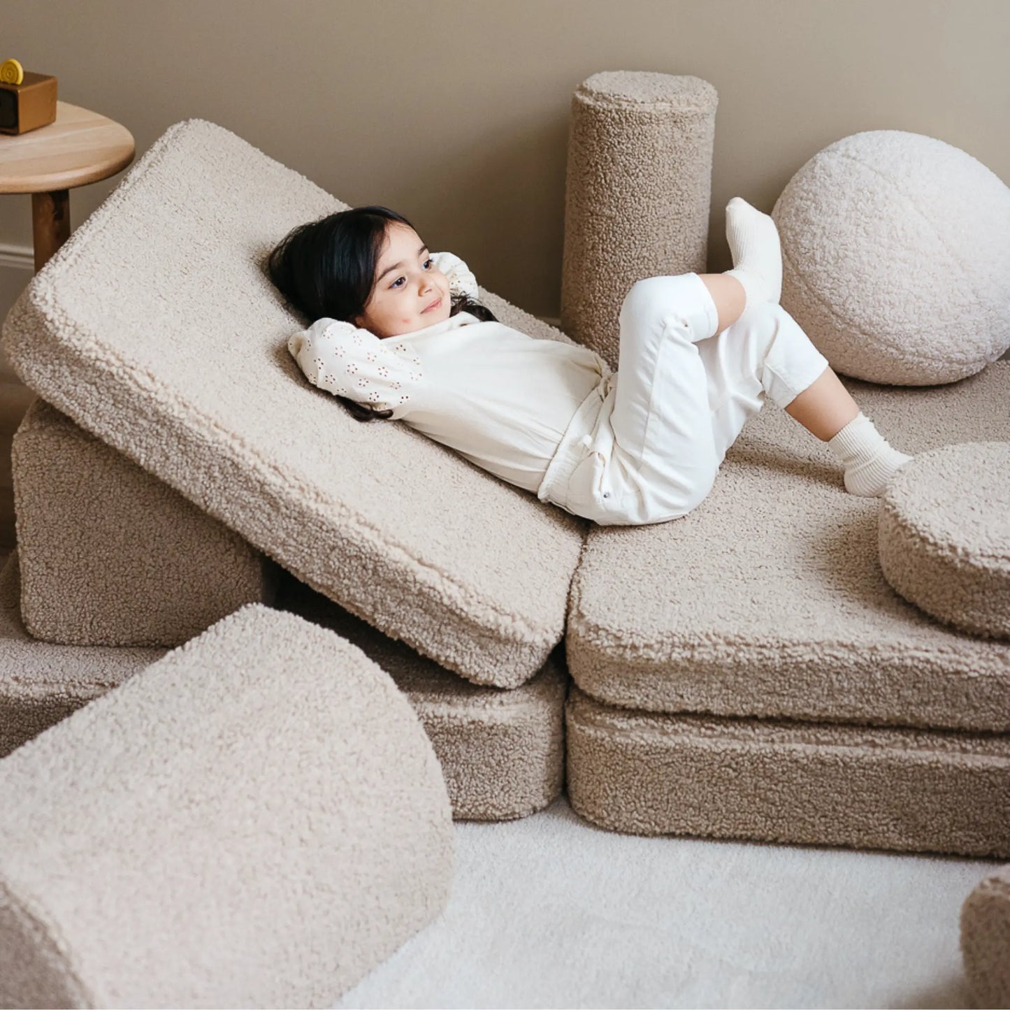 Wigiwama Settee Leksoffa, Biscuit