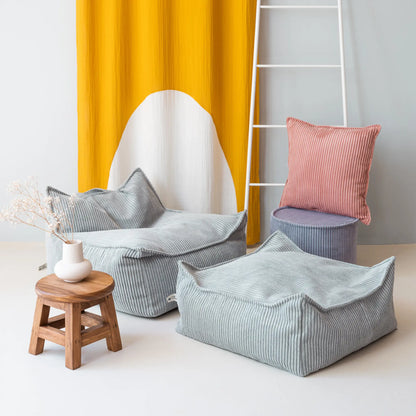 Wigiwama Sittpuff Fyrkantig, Peppermint Green
