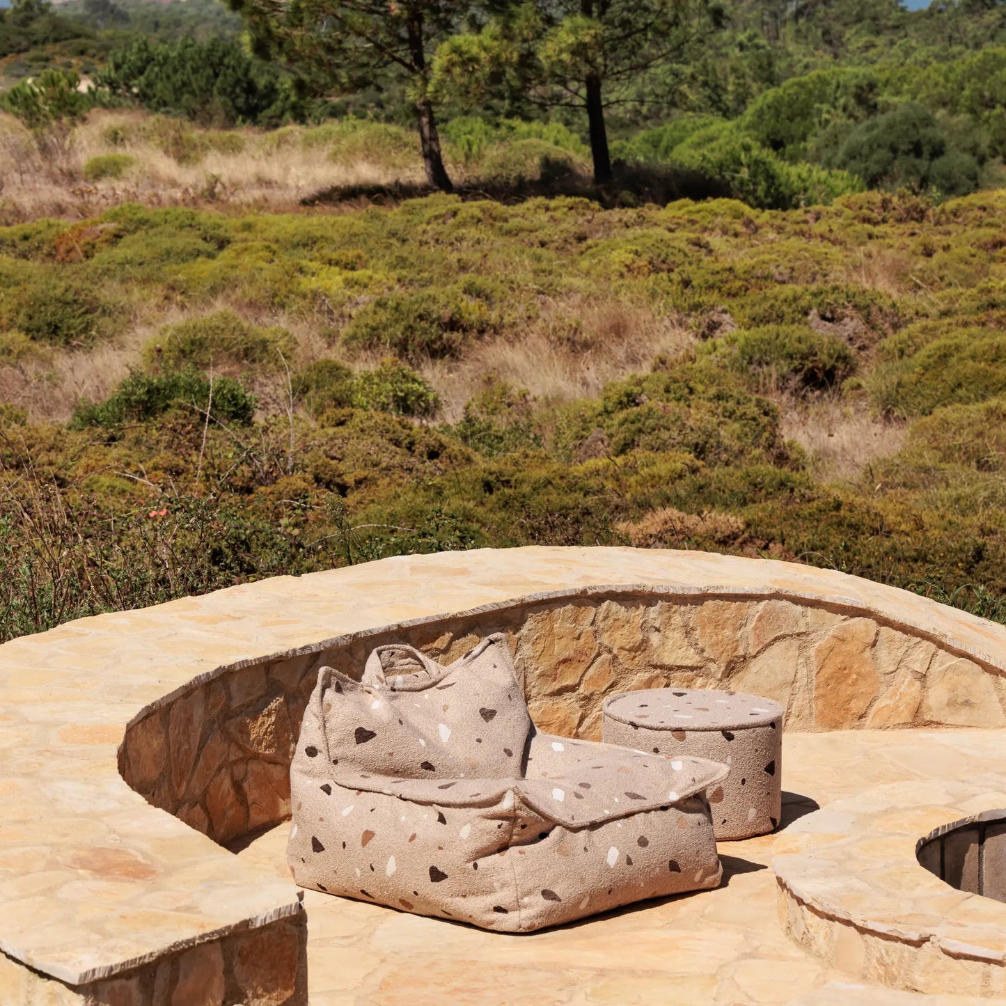 Wigiwama Saccosäck, Terrazzo Sand