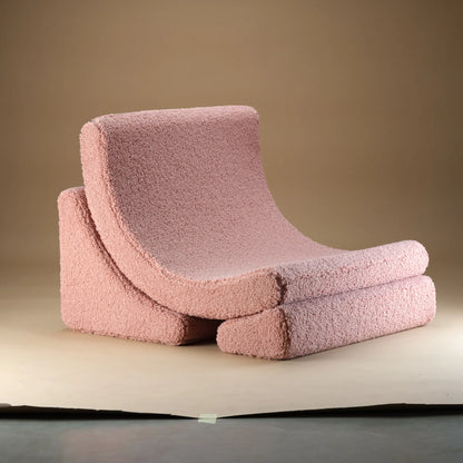 Wigiwama Moon Barnfåtölj, Guava Pink