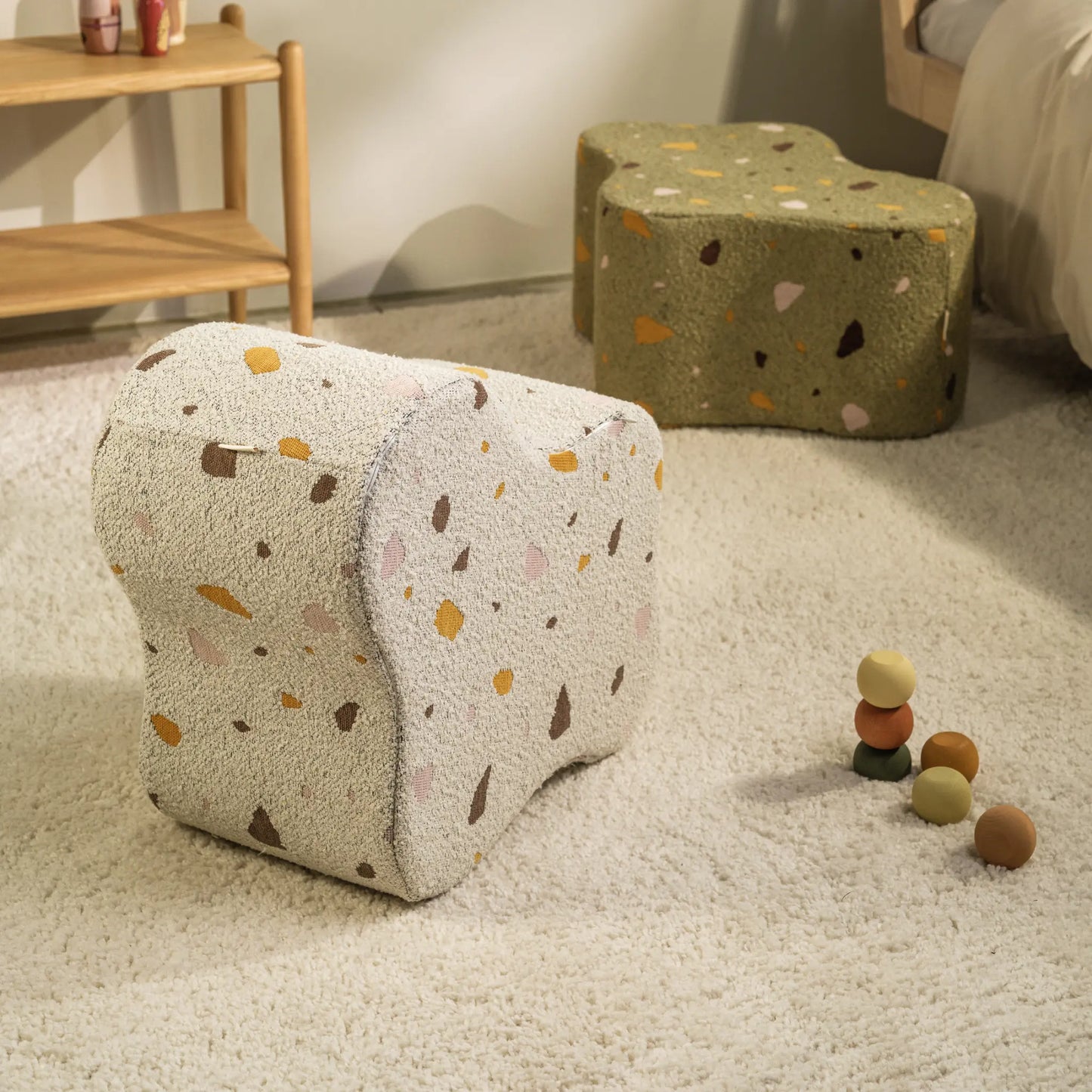 Wigiwama Cloud Sittpuff, Terrazzo Marble