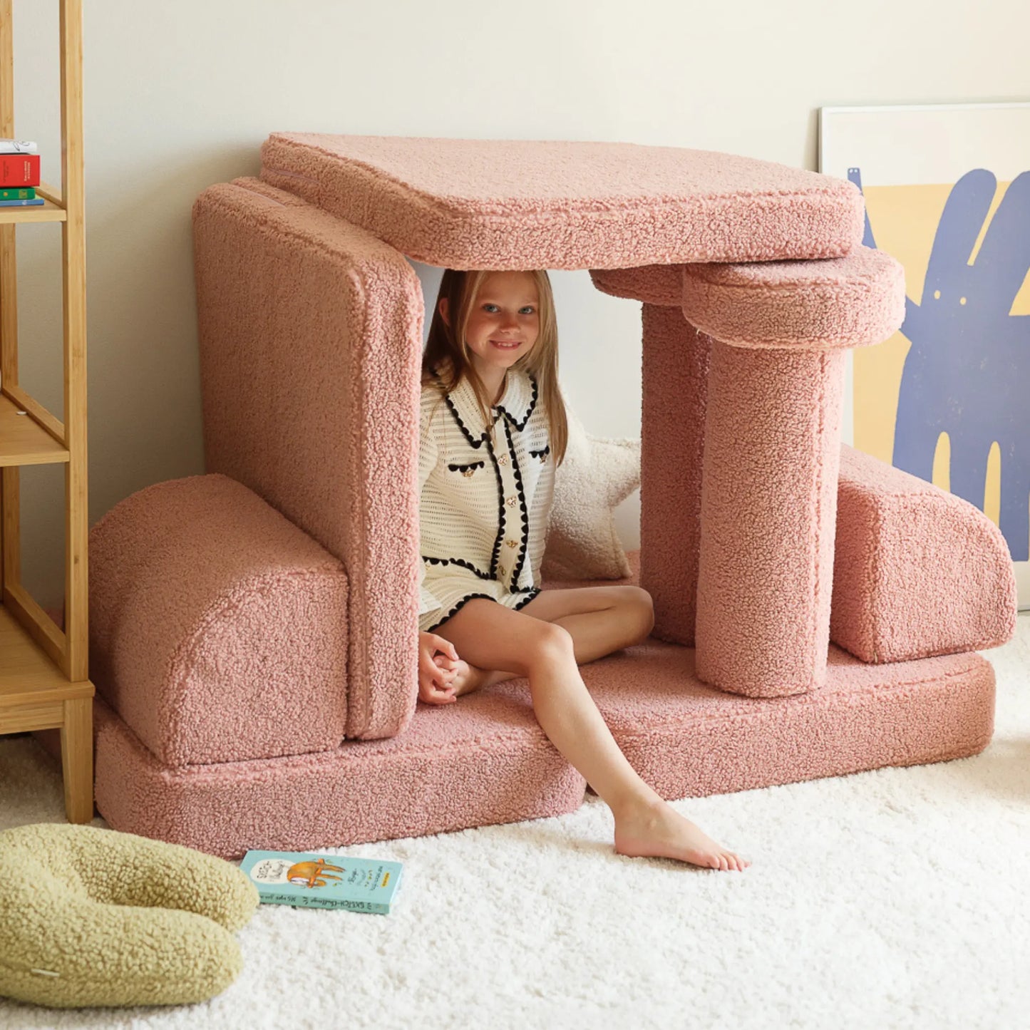 Wigiwama Settee Leksoffa, Guava Pink