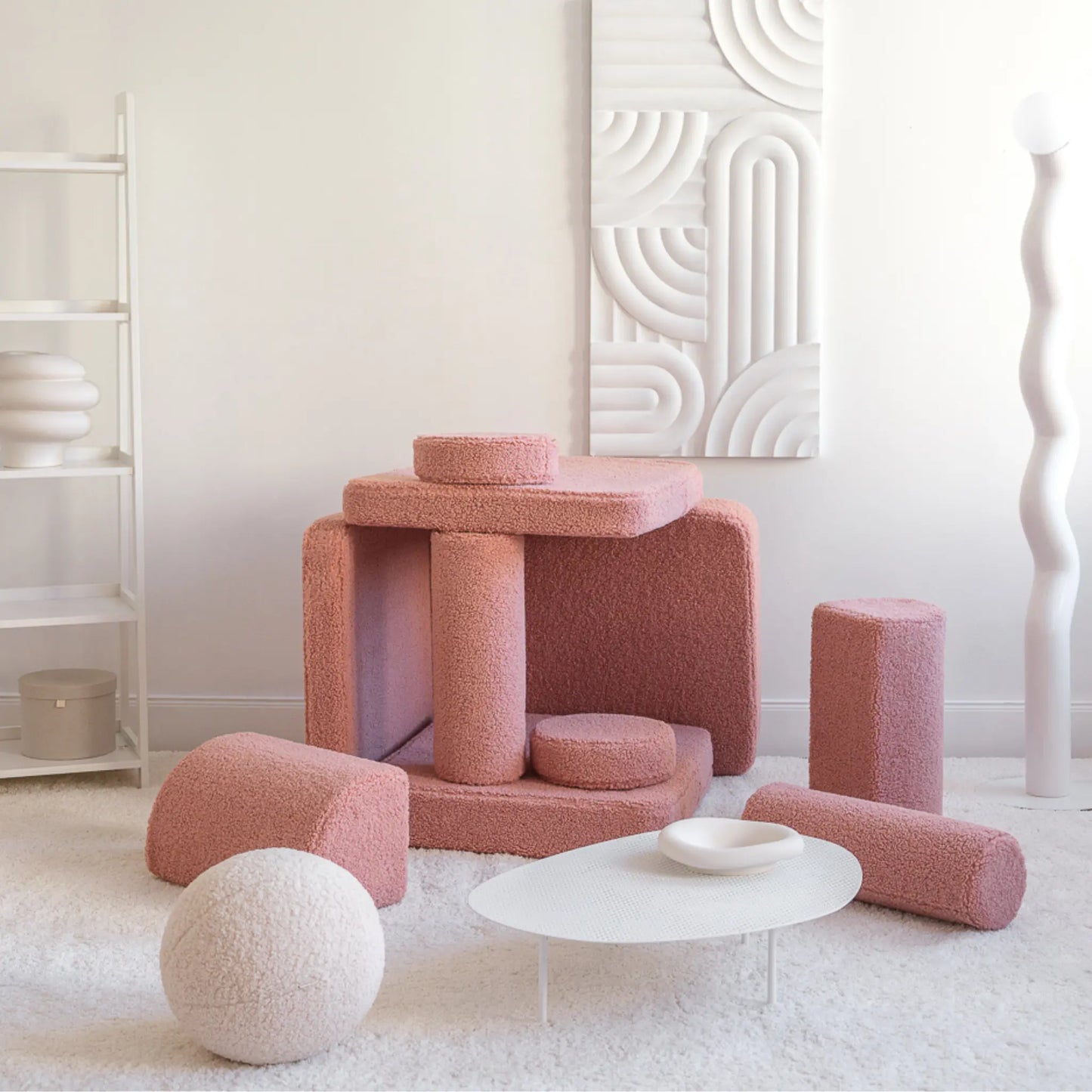 Wigiwama Settee Leksoffa, Guava Pink