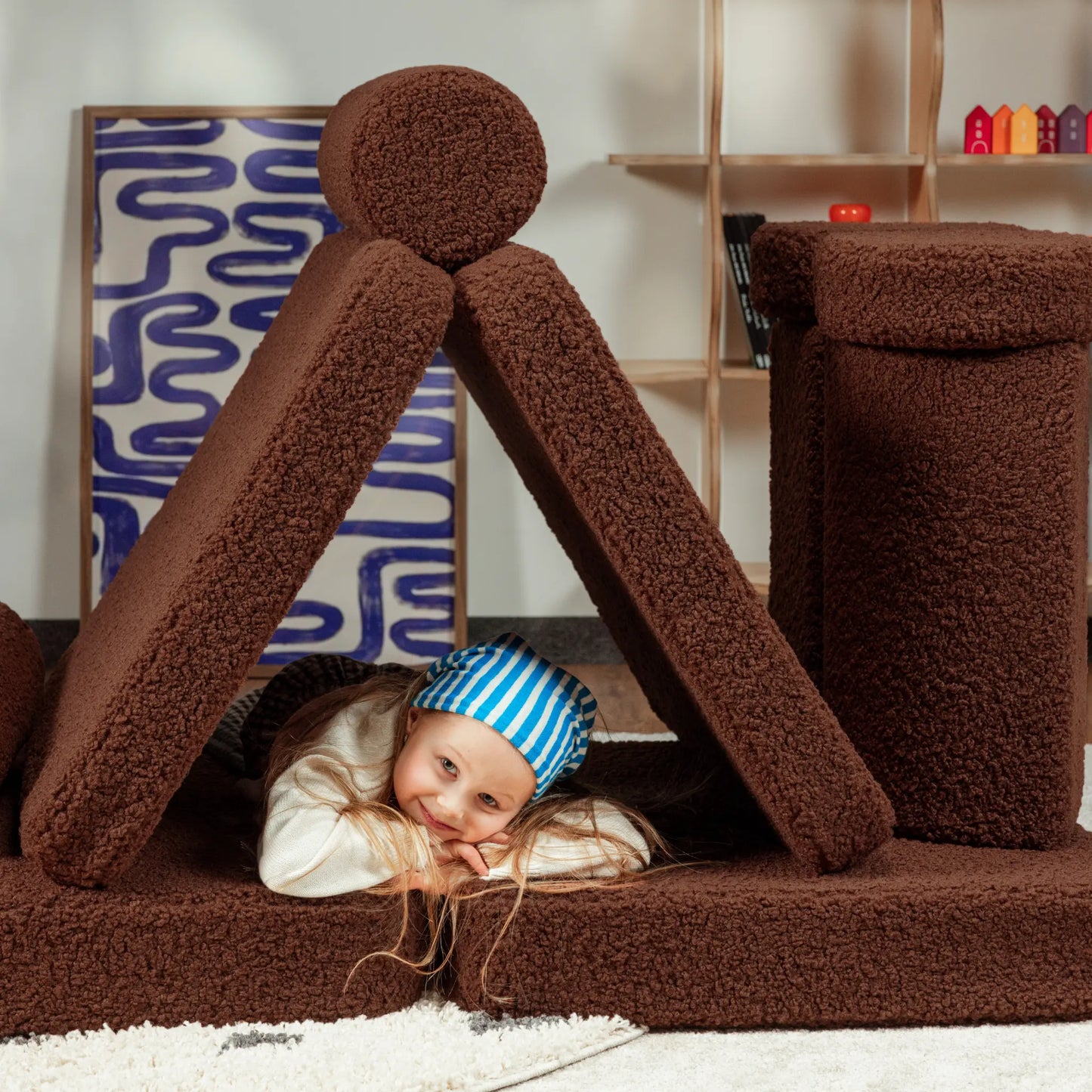 Wigiwama Settee Leksoffa, Warm Hazel