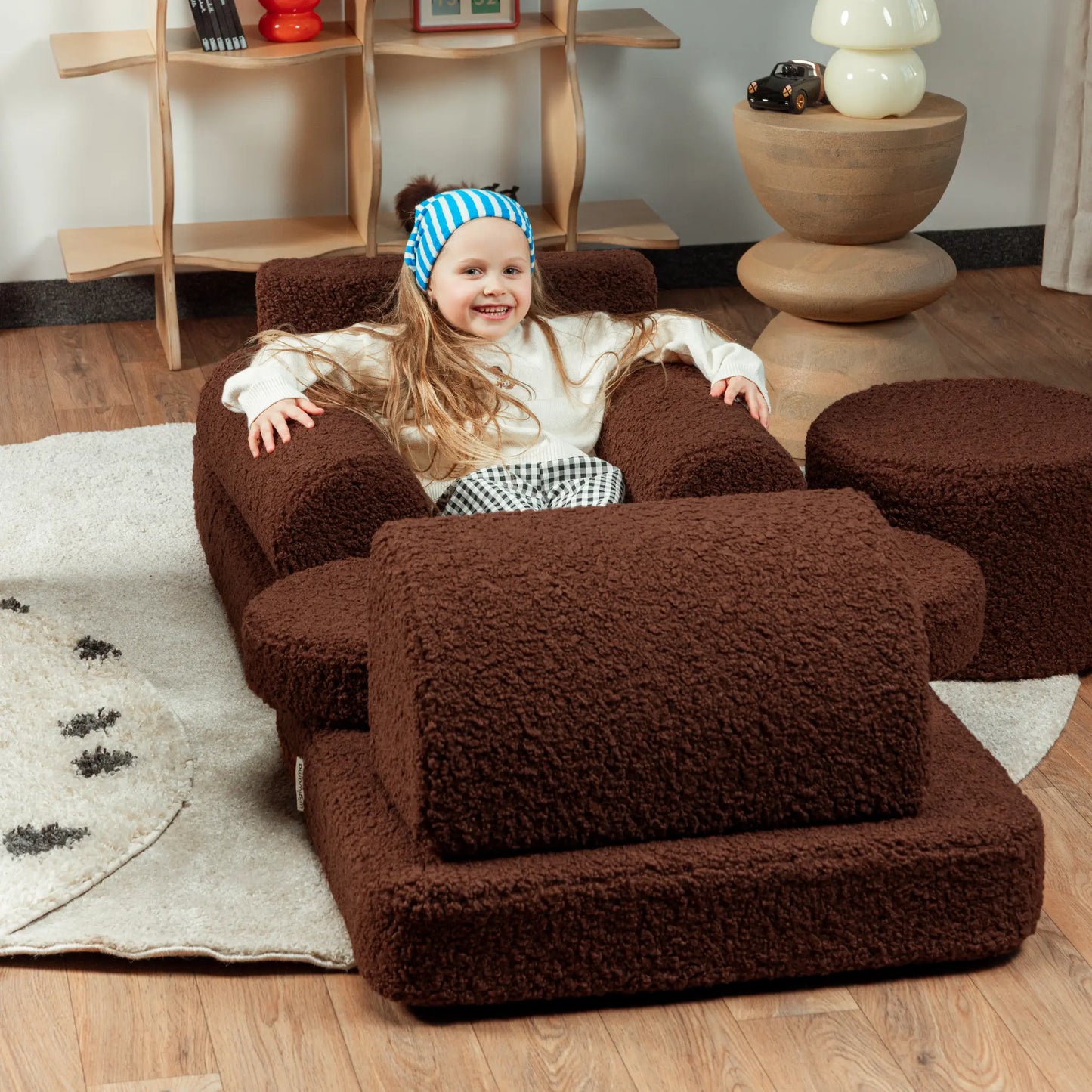 Wigiwama Settee Leksoffa, Warm Hazel