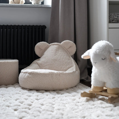 Wigiwama Bear Saccosäck, Cream White
