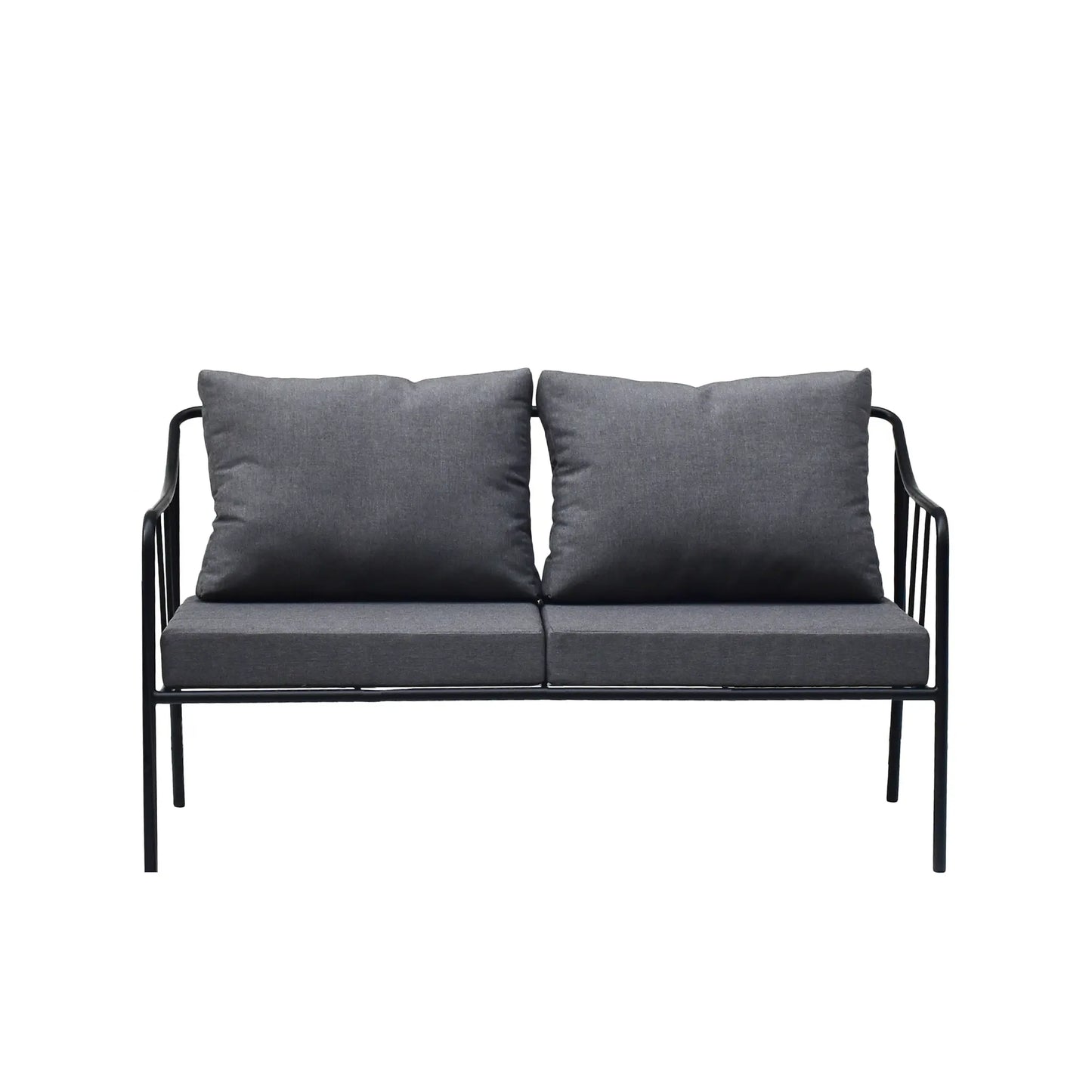 Wikholmform, Rimini Loungeset, Svart/Grå-Silvra Home