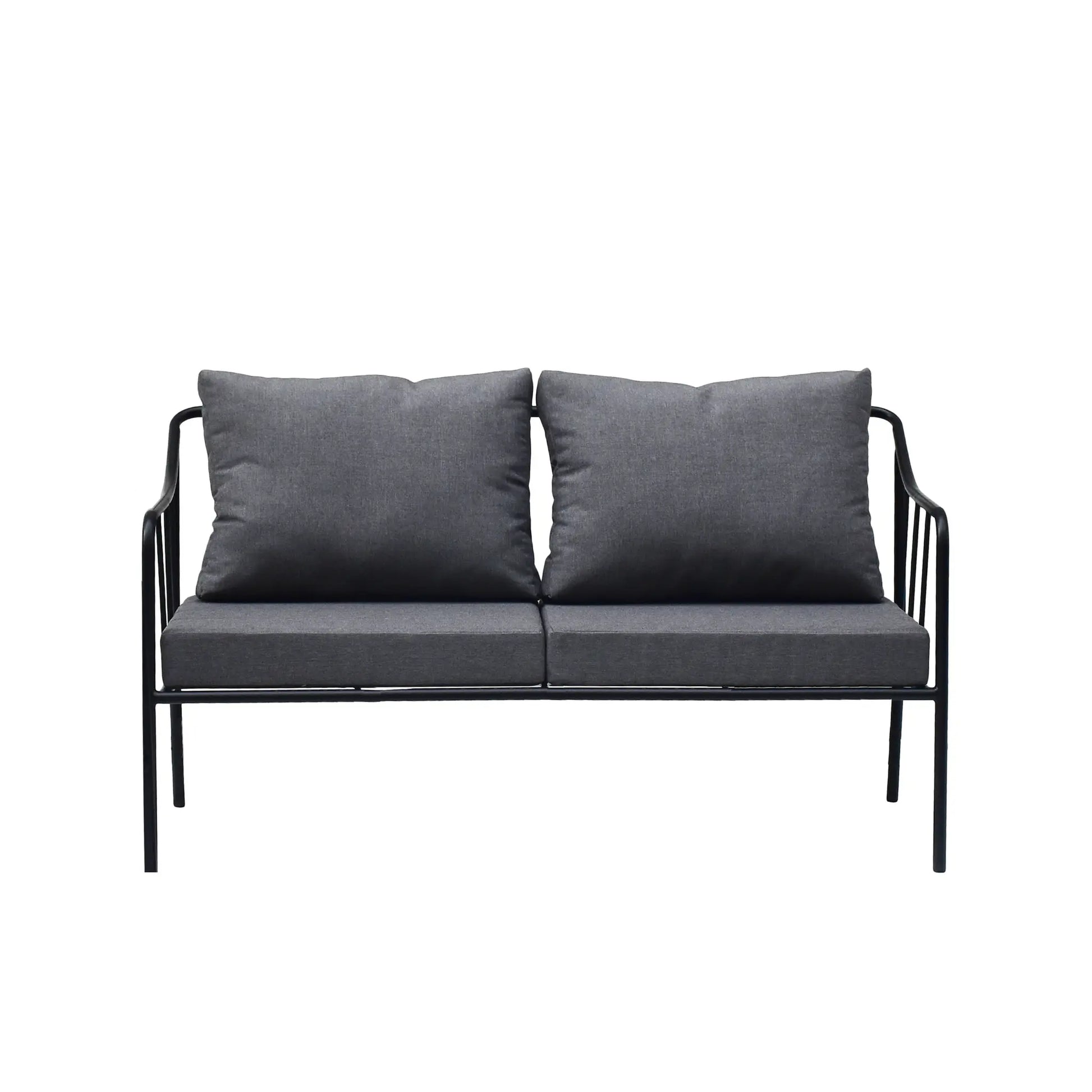 Wikholmform, Rimini Loungeset, Svart/Grå-Silvra Home