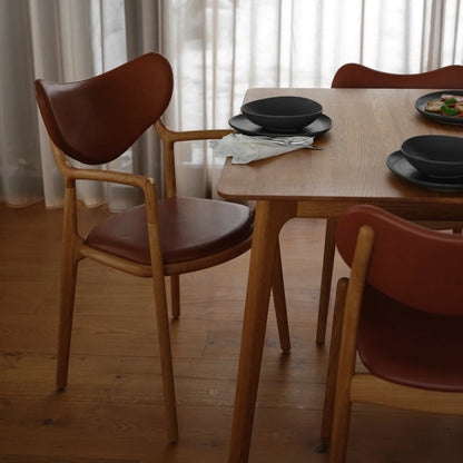 Ro Collection, Salon Stol Cognac-Silvra Home